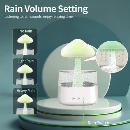 Rain Humidifier Mushroom Humidifier Rain Cloud Humidifier Water Drop Humidifier